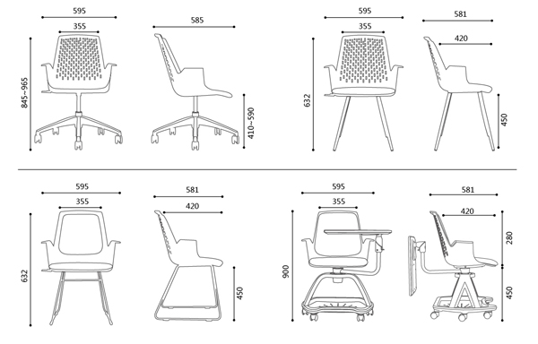 深圳高档办公椅